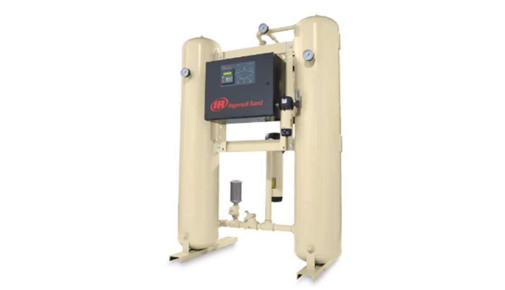 Industrial refrigerant recovery unit with digital display and control panel by Arle Compressors of Florida.