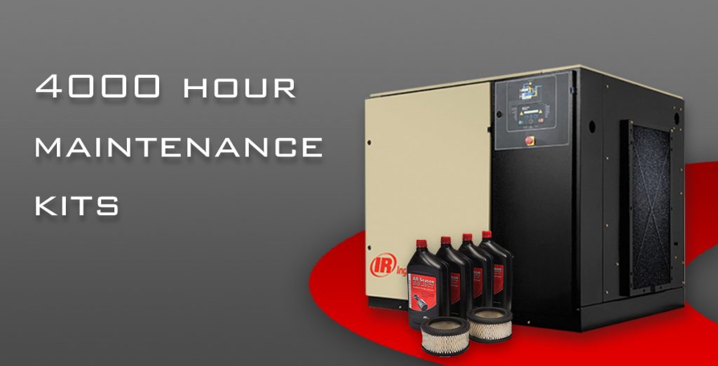 Industrial equipment upkeep with Arle Compressors of Florida: 4000 hour maintenance kits — reliability for your machinery.